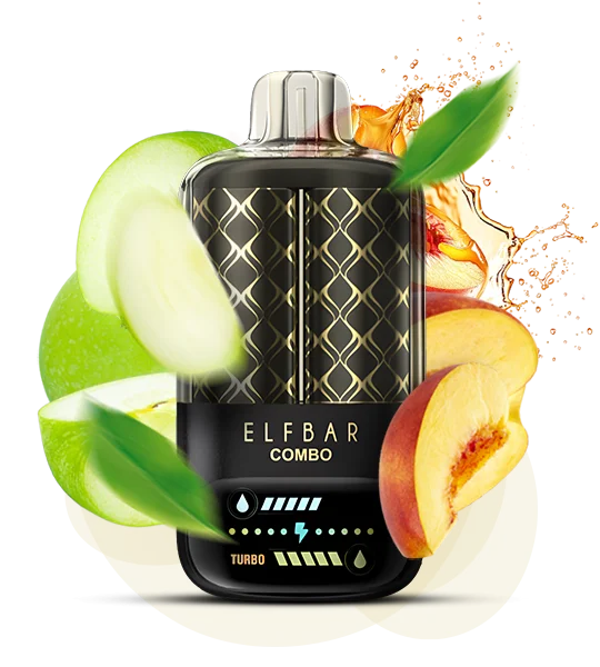 Elf Bar Combo 25000 Apple & Juicy Peach