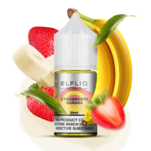 Жидкость ELFLIQ Strawberry Banana 30 ml