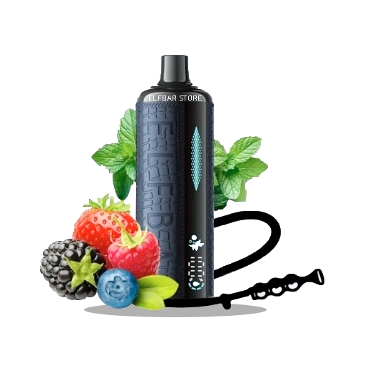 BerryMint Elf Bar E-Shisha 120000 Berry Mint - Image 1
